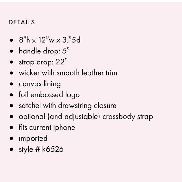 Kate Spade Wing it polka dot butterfly satchel - Picture 11 of 11